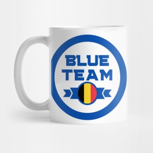 Cybersecurity Blue Team Belgium Gamification Badge CTF Mug